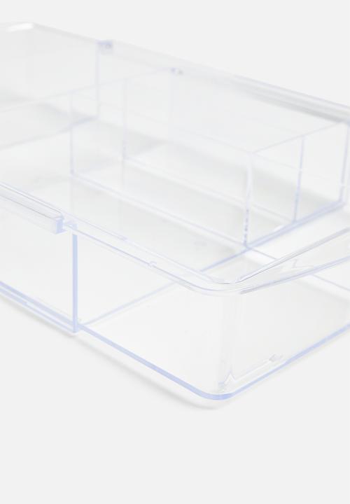 Storage Solutions - Make up organiser extendable - transparent