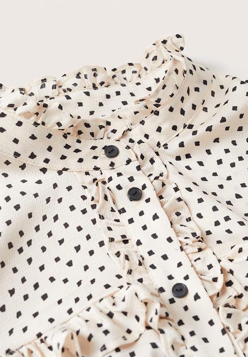 MANGO - Blouse pixie - light pastel yellow