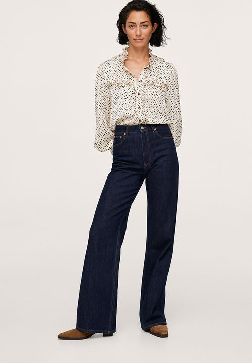 MANGO - Blouse pixie - light pastel yellow