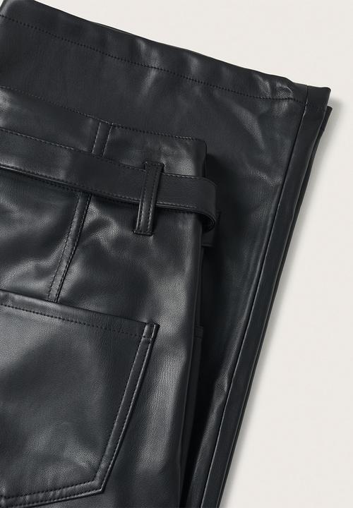 MANGO - Trousers palau - black