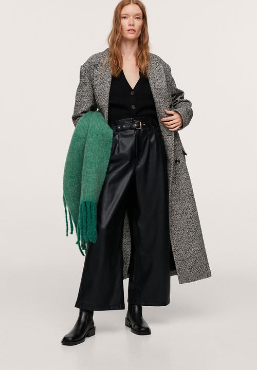 MANGO - Trousers palau - black