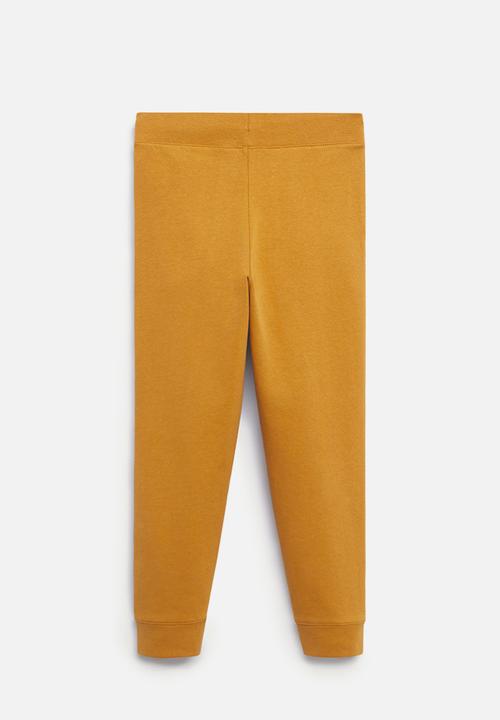 MANGO - Trousers francia 7 - medium yellow