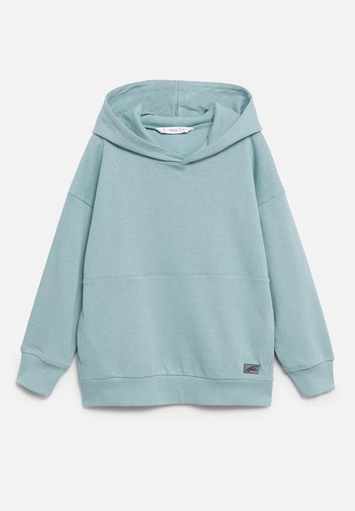 MANGO - Sweatshirt eddie - medium blue