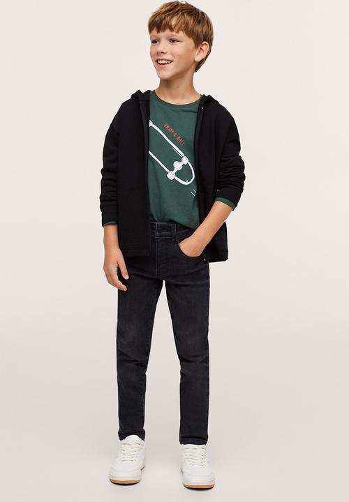 MANGO - T-shirt roll - dark green