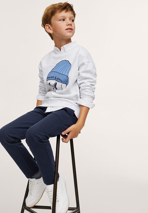 MANGO - Trousers matthew - navy