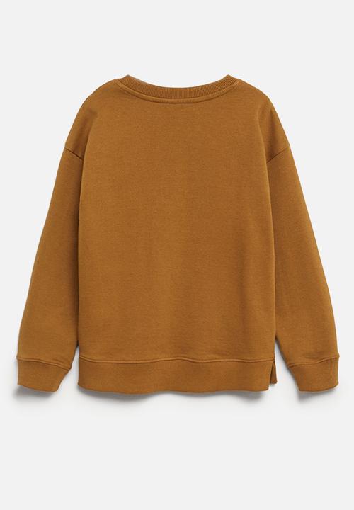 MANGO - Sweatshirt vibes - medium yellow