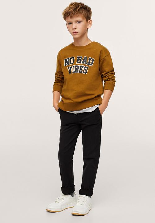 MANGO - Sweatshirt vibes - medium yellow