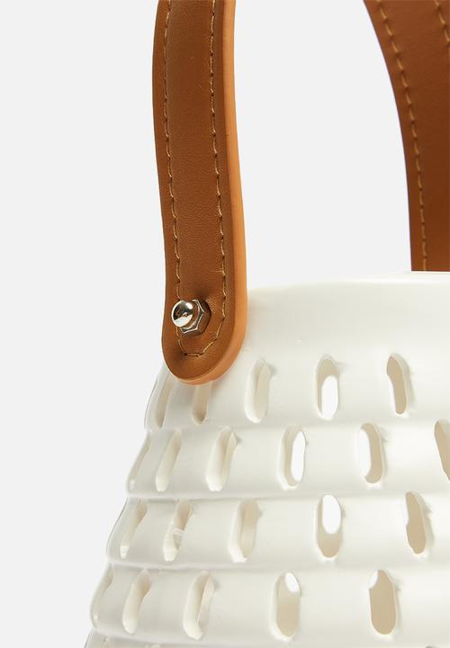 H&S - Ceramic lantern - cream