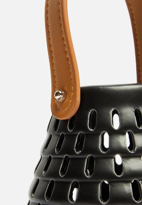 H&S - Ceramic lantern - black