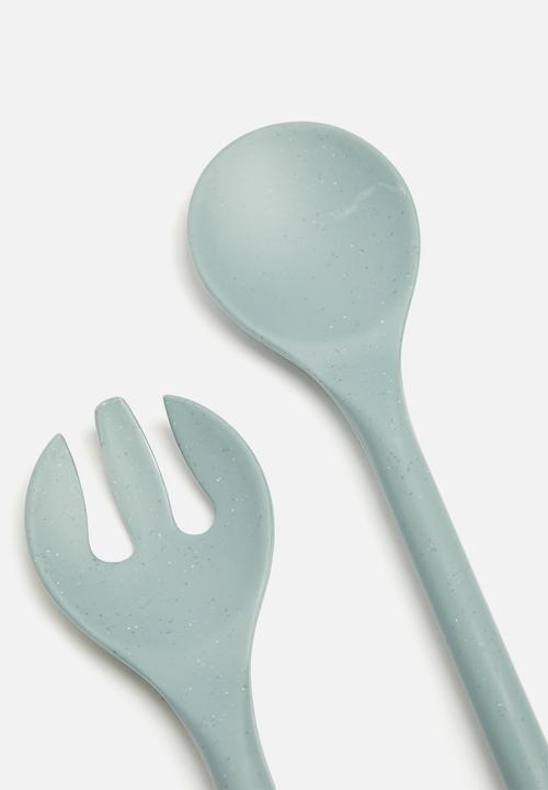 Excellent Houseware - Melamine Serving set - blue