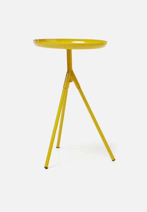 Sixth Floor - Sam tri table - mustard
