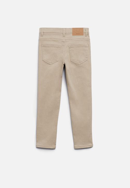 MANGO - Trousers peru - light beige