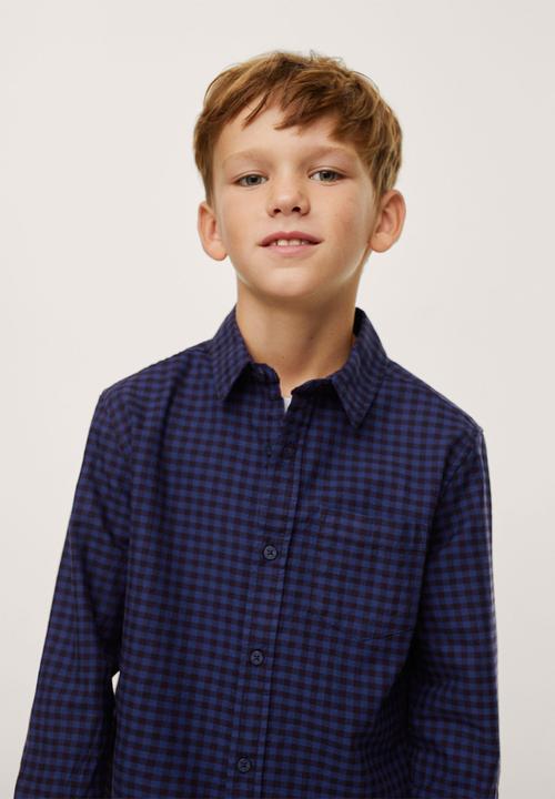 MANGO - Shirt marc - medium blue