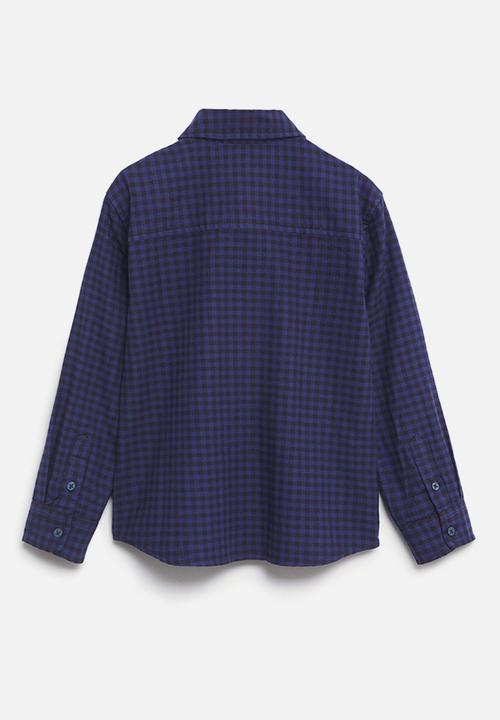MANGO - Shirt marc - medium blue