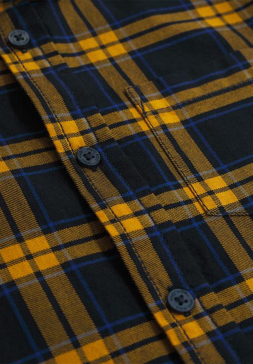MANGO - Shirt marc - medium yellow