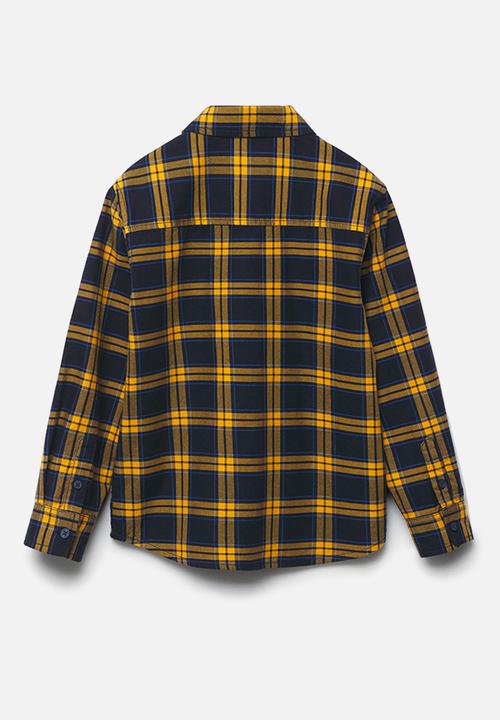MANGO - Shirt marc - medium yellow