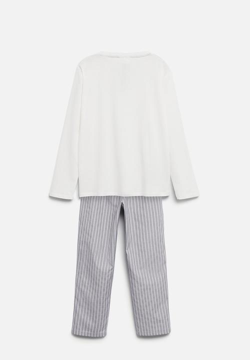MANGO - Pyjama pack mark - natural