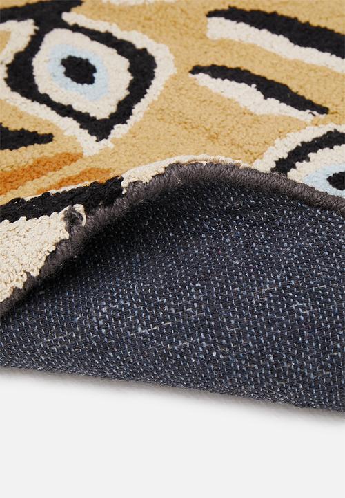 Sixth Floor - Tiger face mat - multi