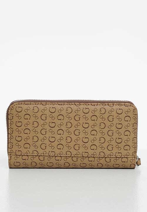 GUESS - Buoso slg multi zip w/ wrist - mocha