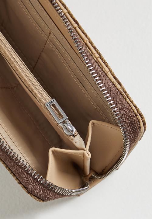 GUESS - Buoso slg multi zip w/ wrist - mocha