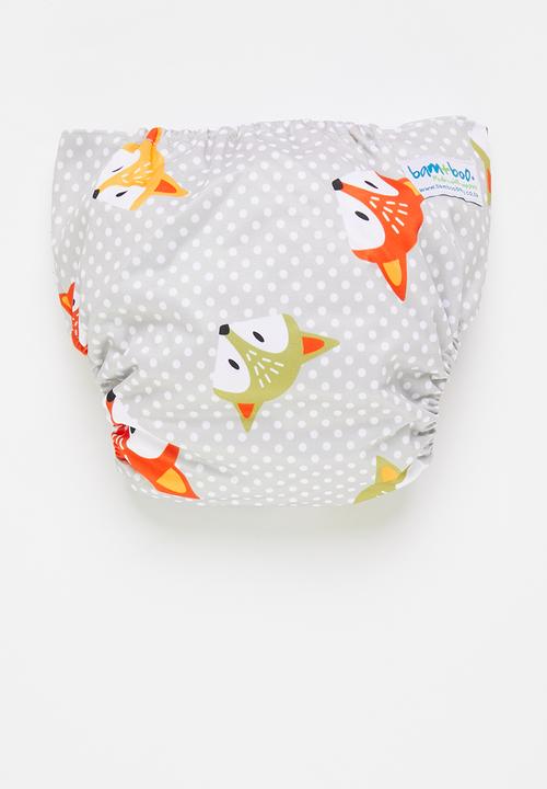 Bamboo Baby - Pocket nappy - foxy print 