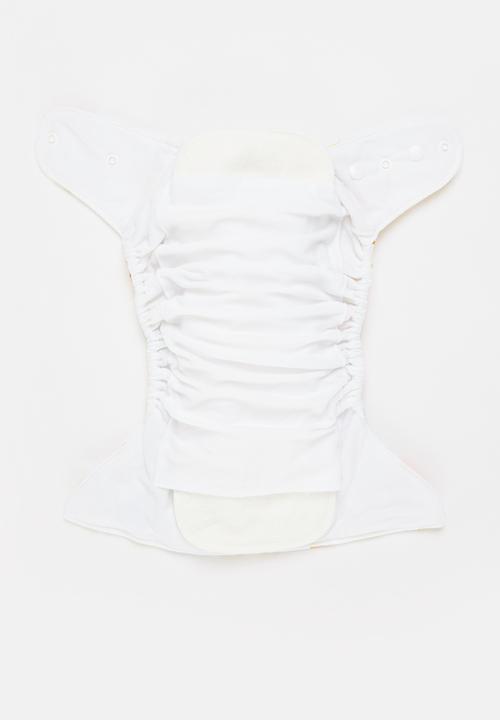 Bamboo Baby - Fancypants basic pocket nappy - bamboo insert - duck print