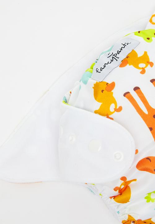 Bamboo Baby - Fancypants basic pocket nappy - bamboo insert - duck print