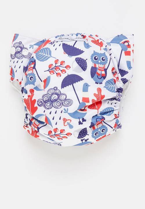 Bamboo Baby - Fancypants basic pocket nappy - bamboo insert - autumn print 