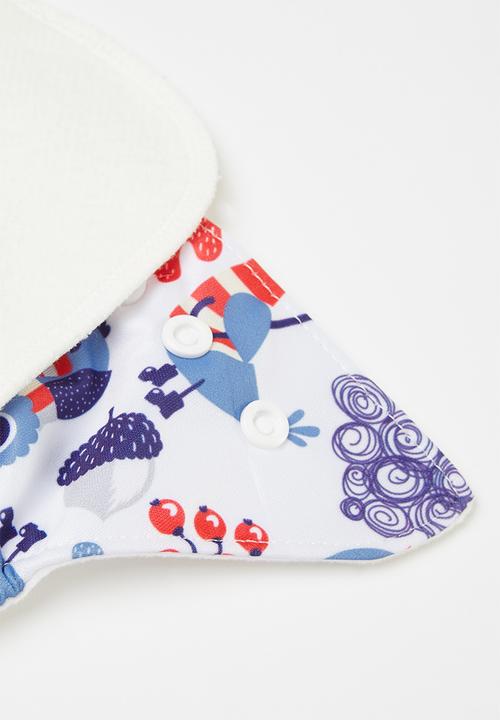 Bamboo Baby - Fancypants basic pocket nappy - bamboo insert - autumn print 