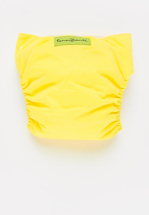 Bamboo Baby - Fancypants originals pocket nappy - bamboo insert - sunshine