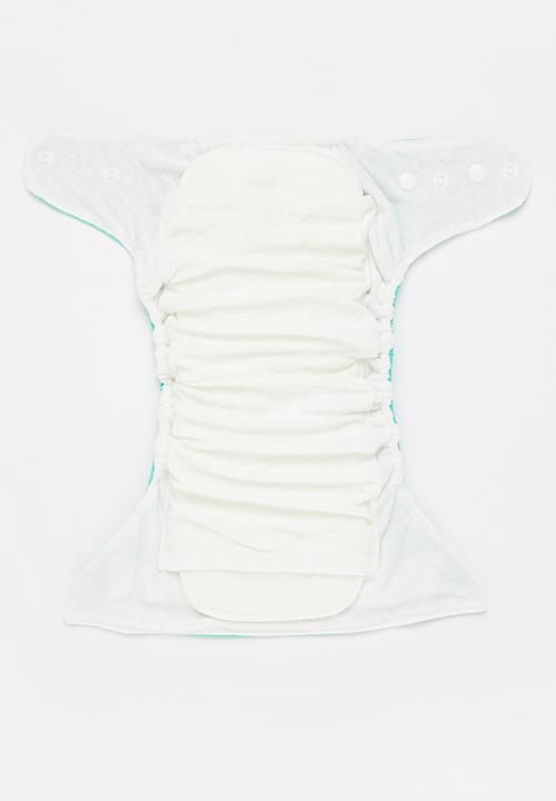 Bamboo Baby - Fancypants originals pocket nappy - bamboo insert - splash