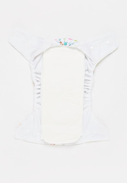 Bamboo Baby - Fancypants all in one nappy - bugs print 