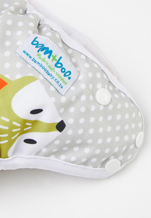 Bamboo Baby - All in one nappy - foxy print