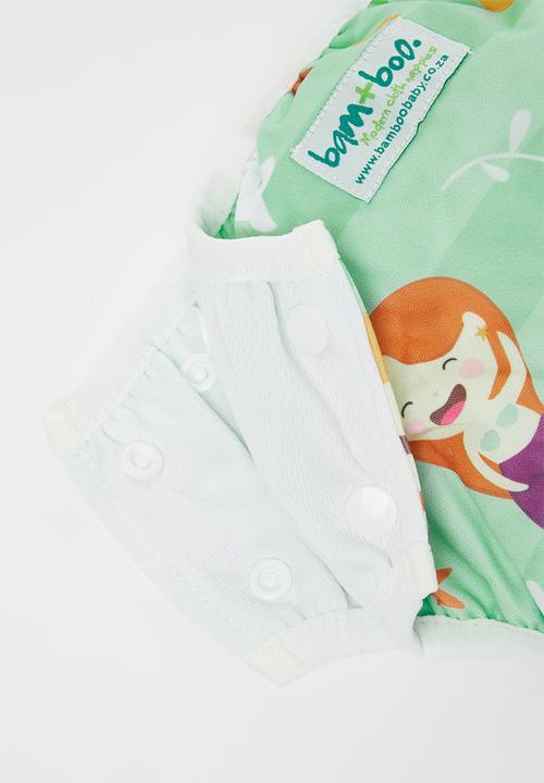 Bamboo Baby - Swimming nappy - mermaid print 