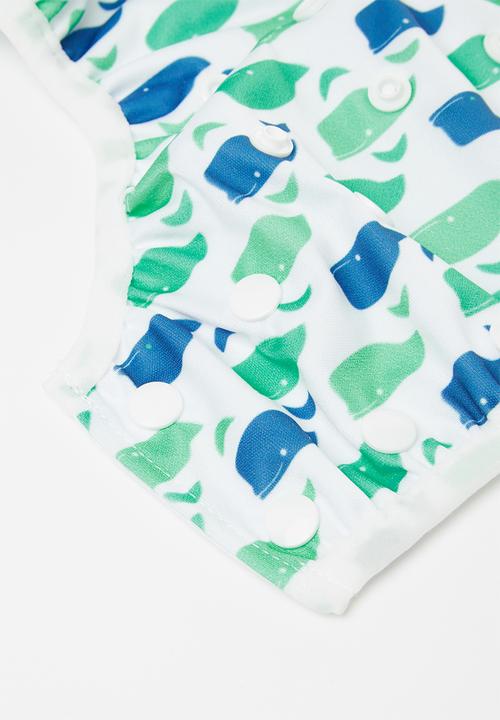Bamboo Baby - Swimming nappy - blue whale