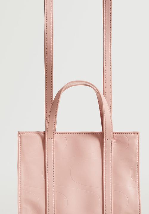 MANGO - Mini shopper bag - pink