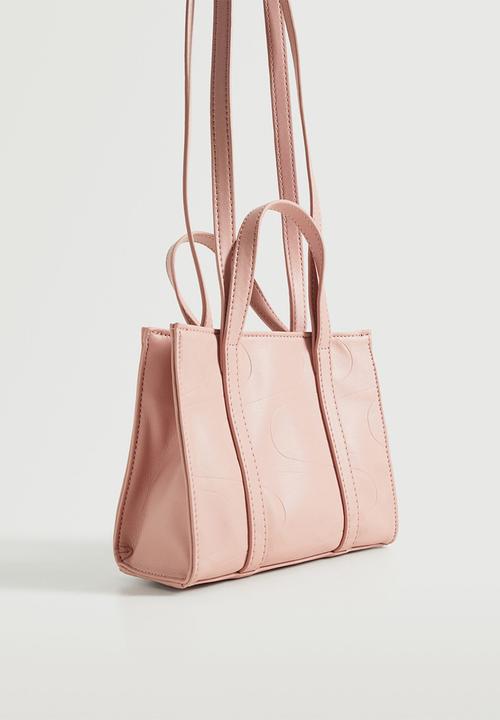 MANGO - Mini shopper bag - pink