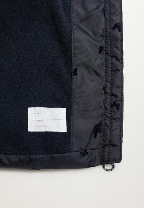 MANGO - Anorak julong - navy