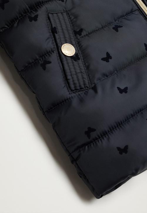 MANGO - Anorak julong - navy