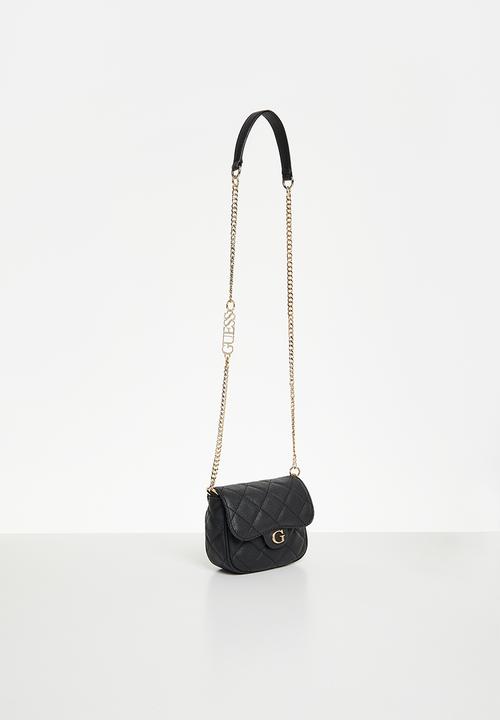 GUESS - Gillian mini crossbody flap - black