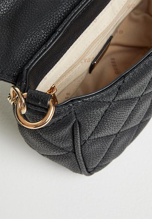 GUESS - Gillian mini crossbody flap - black