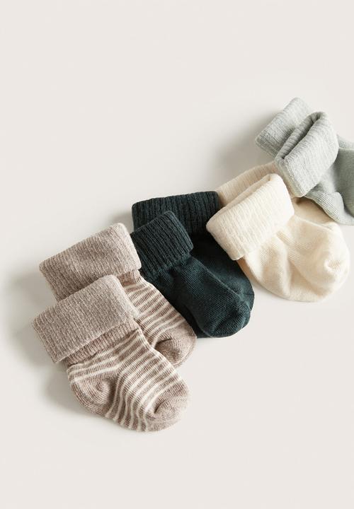 MANGO - Socks tostados - multi