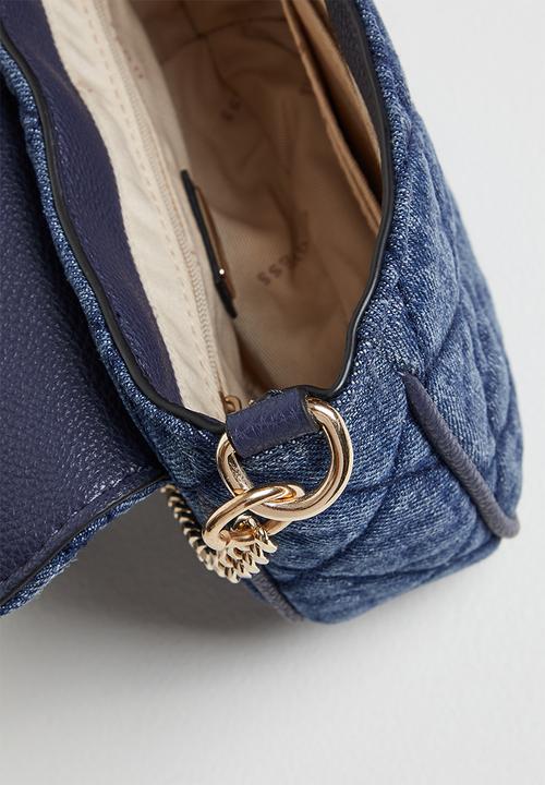 GUESS - Gillian mini crossbody flap - blue