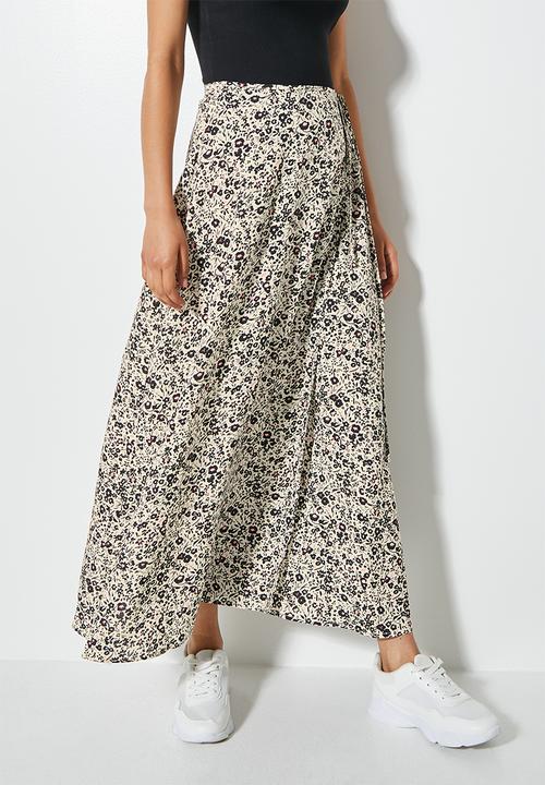 Superbalist - Easy wrap skirt - pink pop ditsy