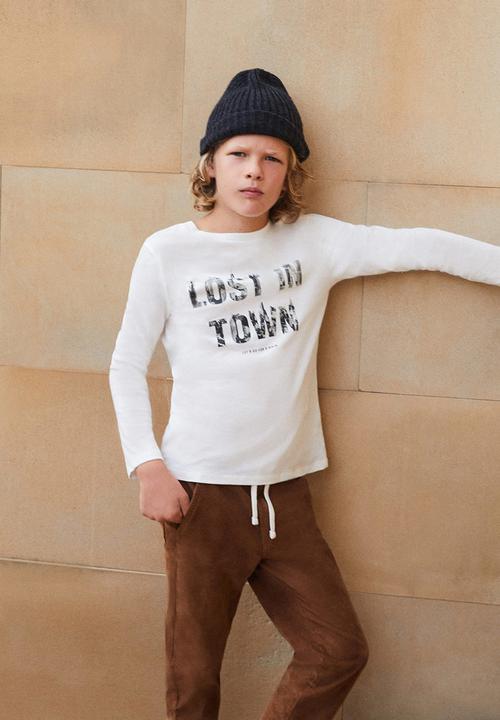 MANGO - Hat knit - dark grey
