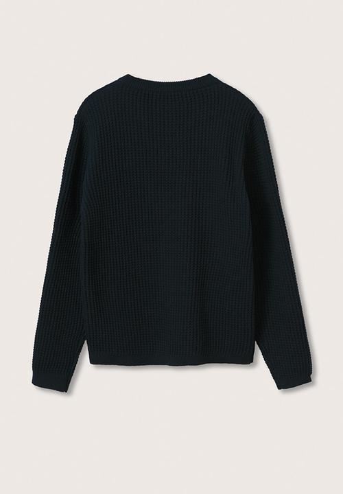 MANGO - Sweater peter - navy