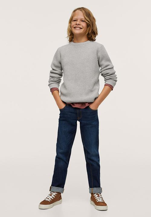 MANGO - Sweater peter - grey
