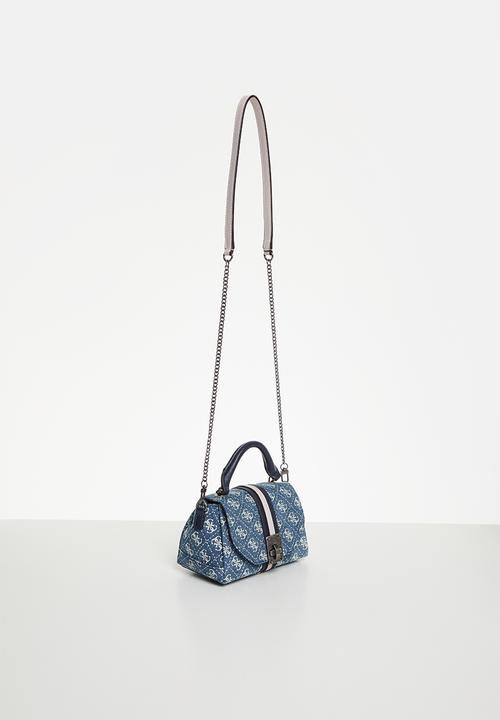 GUESS - Kasinta mini top handle flap - blue