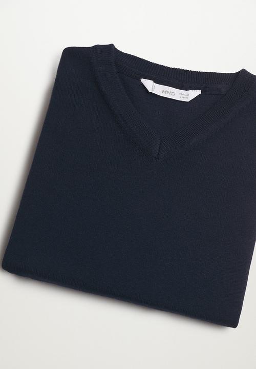 MANGO - Sweater fedepack - navy/grey
