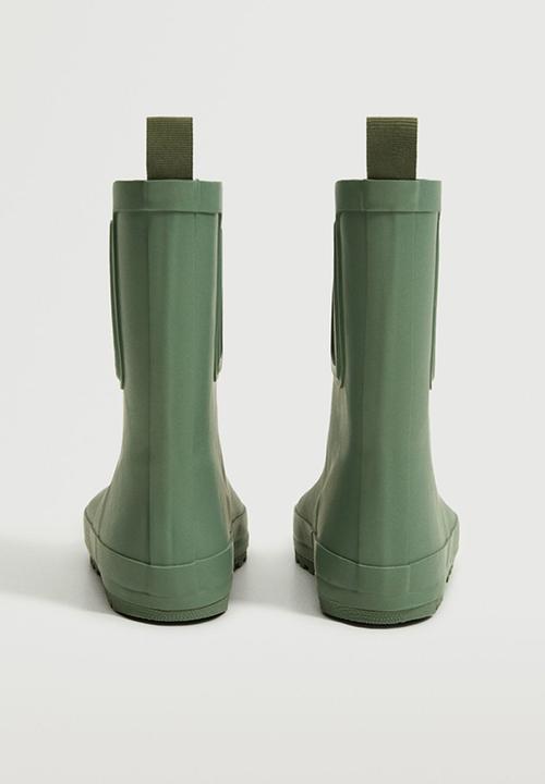 MANGO - Bootsraink - green
